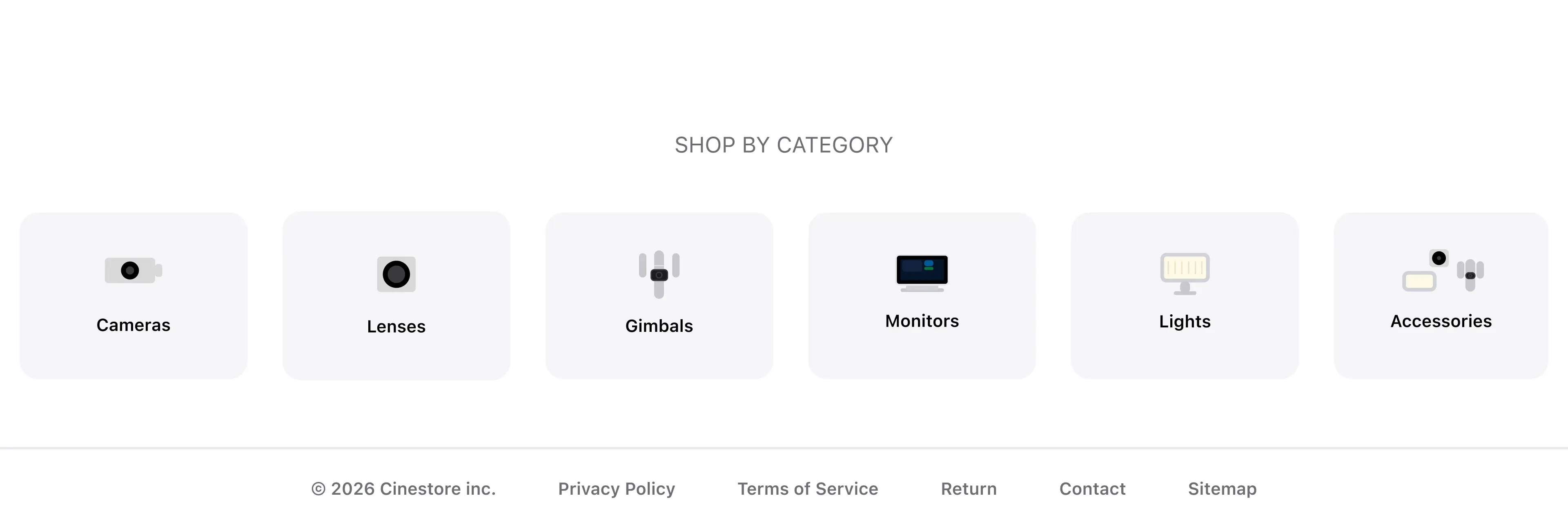 Categories Mockup